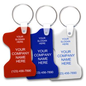 Personalized Key Tags - #1 - 1 Side