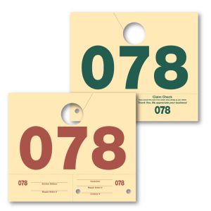 Vehicle Identification Numbers - Buff