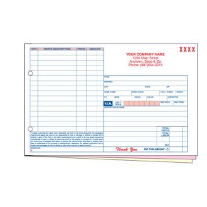 Compact Repair Order - 3 Part with Personalization