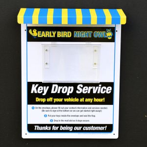 Key Drop Envelope Dispenser Kit for Large Envelopes