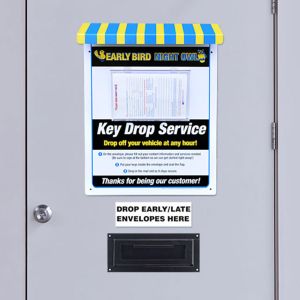 Key Drop Envelope Dispenser and Drop Box Kits