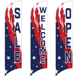 Sales Wave Flags - Modern American