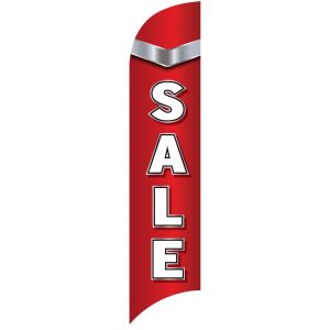 Sales Wave Flag - Red - Sale