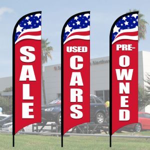 Sales Wave Flag Kits - Patriotic Stars
