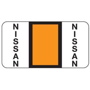 ServiceFile Franchise Labels on Sheets - Nissan