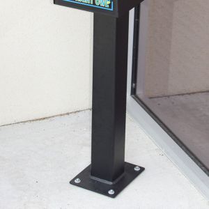Pedestal Base for Early Bird Key Drop Box