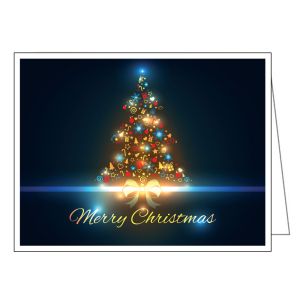 Christmas Card - Lighted Tree