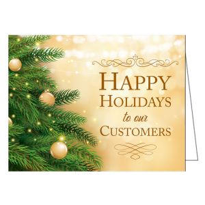 Holiday Card - Golden Glow