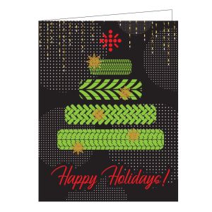 Holiday Card - Tire Tree