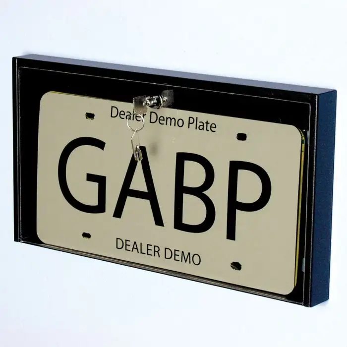 Dealer Demo Plate Box