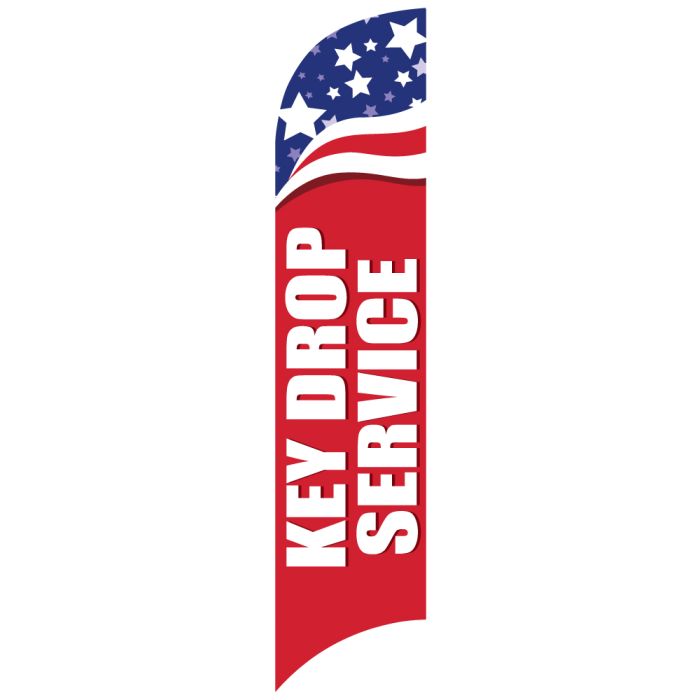 Service Wave Flag - Key Drop Service