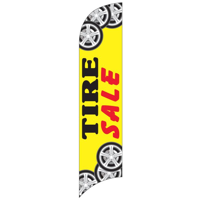 Service Wave Flag - Tire Sale