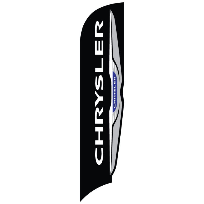 3D Franchise Wave Flag - Chrysler