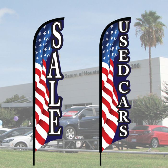 3D Wave Flag Kits - Star Spangled