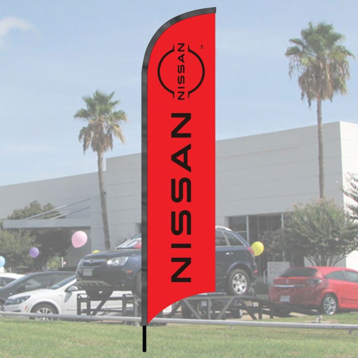 Franchise Wave Flag Kit - Nissan