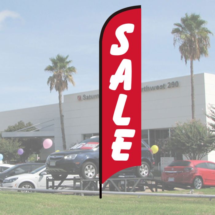 Each kit includes windless flag, flagpole and choice of base.
