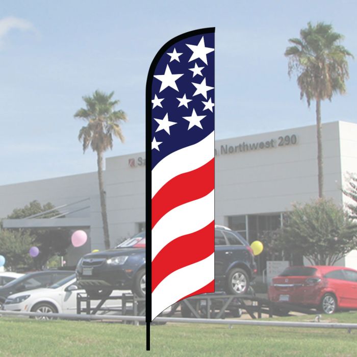 Sales Wave Flag Kits - Stars and Stripes