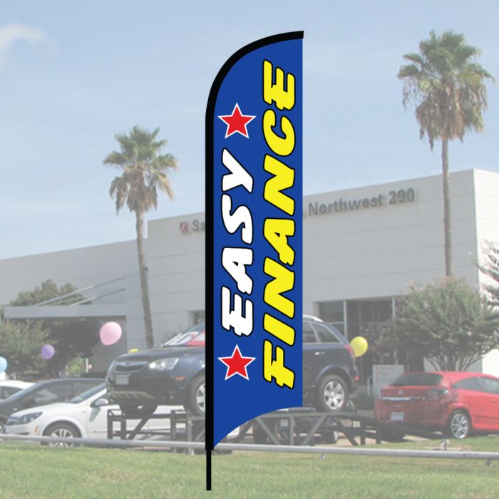 Sales Wave Flag Kits - "Easy Finance" Vertical