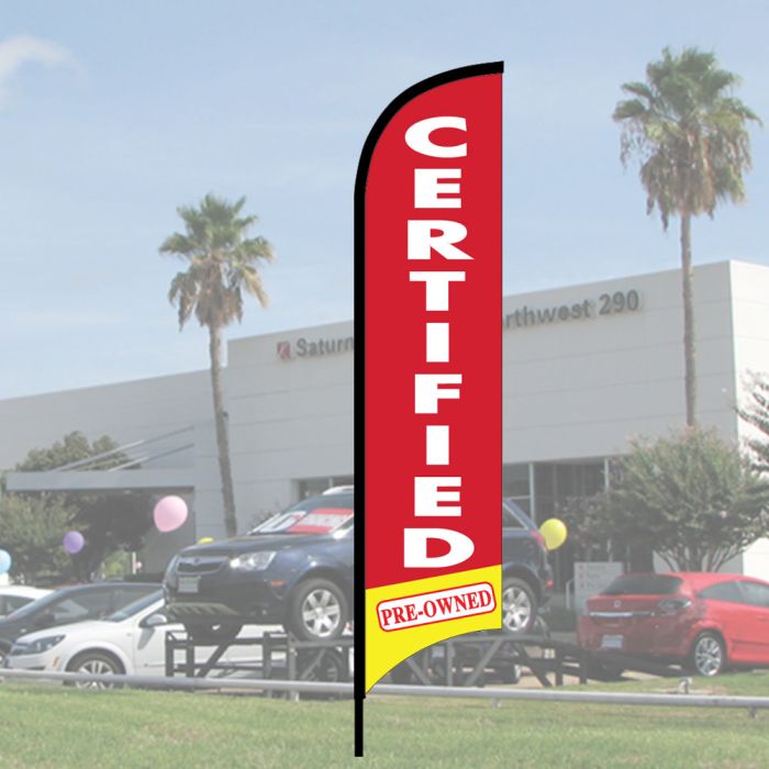 Sales Wave Flag Kit - Certified Pre-Owned
