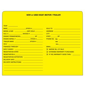 Boat, Motor, Trailer Deal Jackets for New or Used