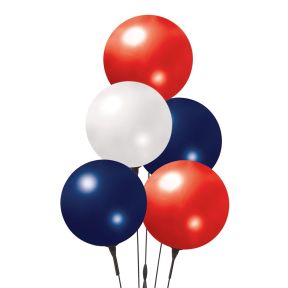 Reusable Vinyl Balloon Clusters - Multi Colors
