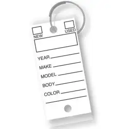 Laminated Key Tags