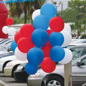 17" Latex Balloons - Outdoor Use, Standard Colors