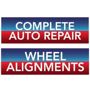 Vinyl Banners - Blue and Red Highlight