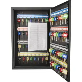 Locking Key Cabinet - 64 Key Capacity