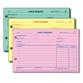 Check Request Forms
