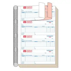 Purchase Order Book - 2 Part with Personalization