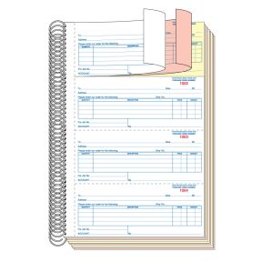 Purchase Order Book - 3 Part without Personalization
