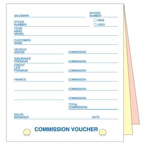 Commission Voucher