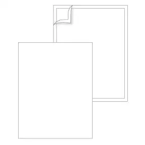 Outdoor Blank Laser Window Sticker
