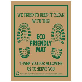 Recycled Paper Floor Mat