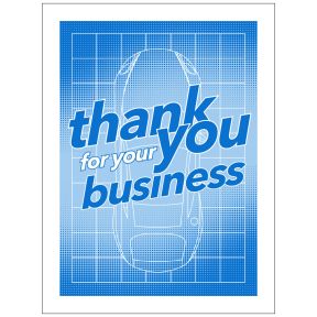 Economy Embossed Paper Floor Mat - Blue