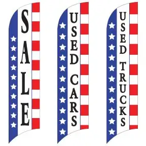 Sales Wave Flags - Patriotic