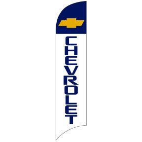 Franchise Wave Flag - Chevrolet - Blue
