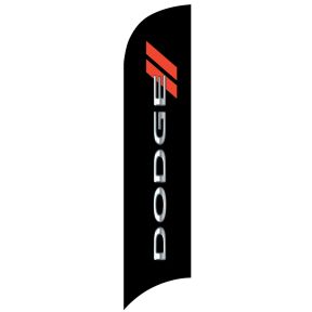 Franchise Wave Flag - Dodge