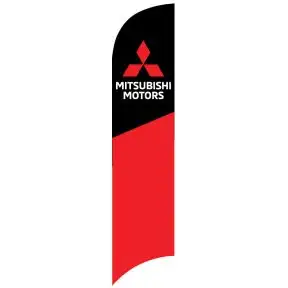 Franchise Wave Flag - Mitsubishi