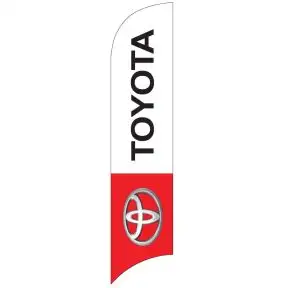 Franchise Wave Flag - Toyota