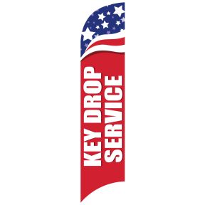 Service Wave Flag - Key Drop Service