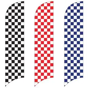 Wave Flags - Checkered