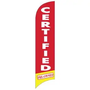 Sales Wave Flag - "Certified Pre-Owned"
