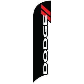 3D Wave Flag - Franchise - Dodge