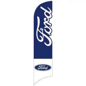 3D Wave Flag - Franchise - Ford