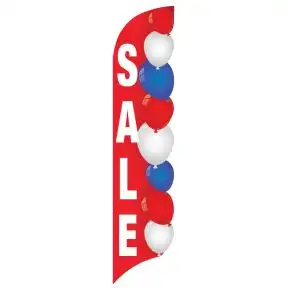 3D Wave Flag - Patriotic Balloons