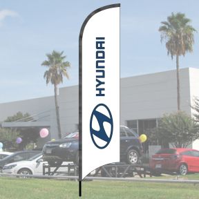 Franchise Wave Flag Kits - Hyundai
