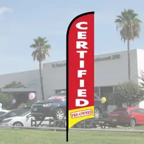 Sales Wave Flag Kits - "Certified Pre-Owned" 