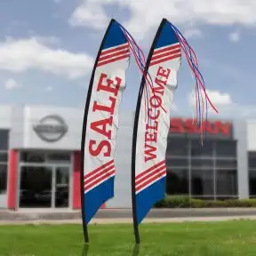 Windfeather Flag Kits - Red, White and Blue